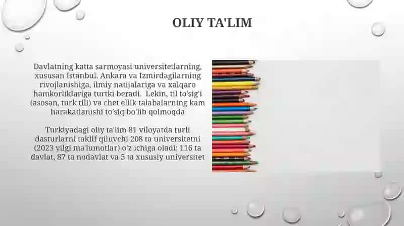 Turkiya ta'lim tizimining o‘ziga hos xususiyatlari 4