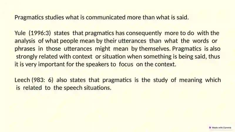 Speech Acts in Communication 4