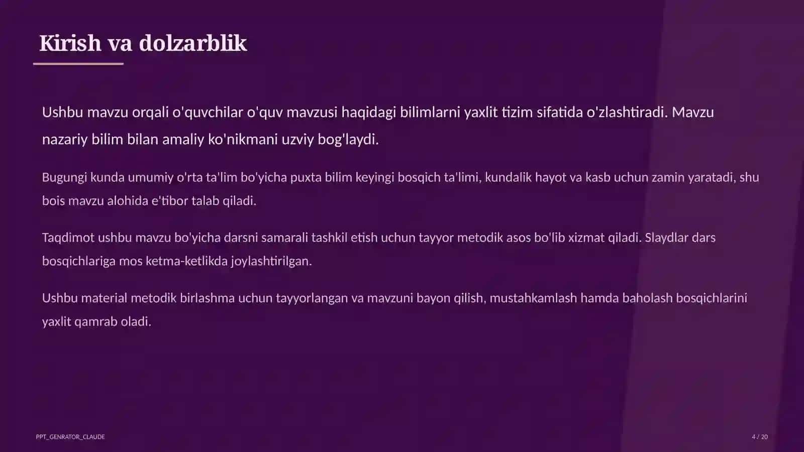 Al-Xorazmiy, Mirzo Ulug'bek va Ibn Sino ixtisoslashtirilgan maktablari: iqtidorli o'quvchilar uchun yo'l 4