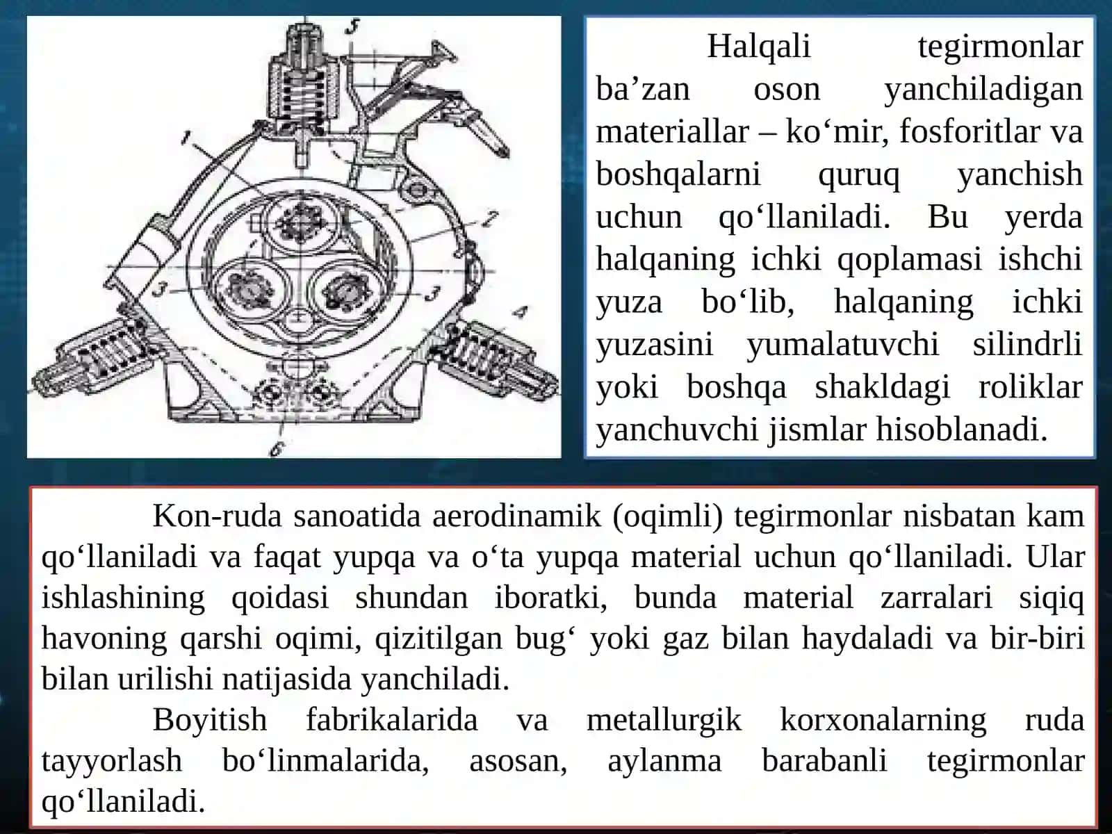 BARABANLI TEGIRMONLARNING ISHLASH TARTIBI 4