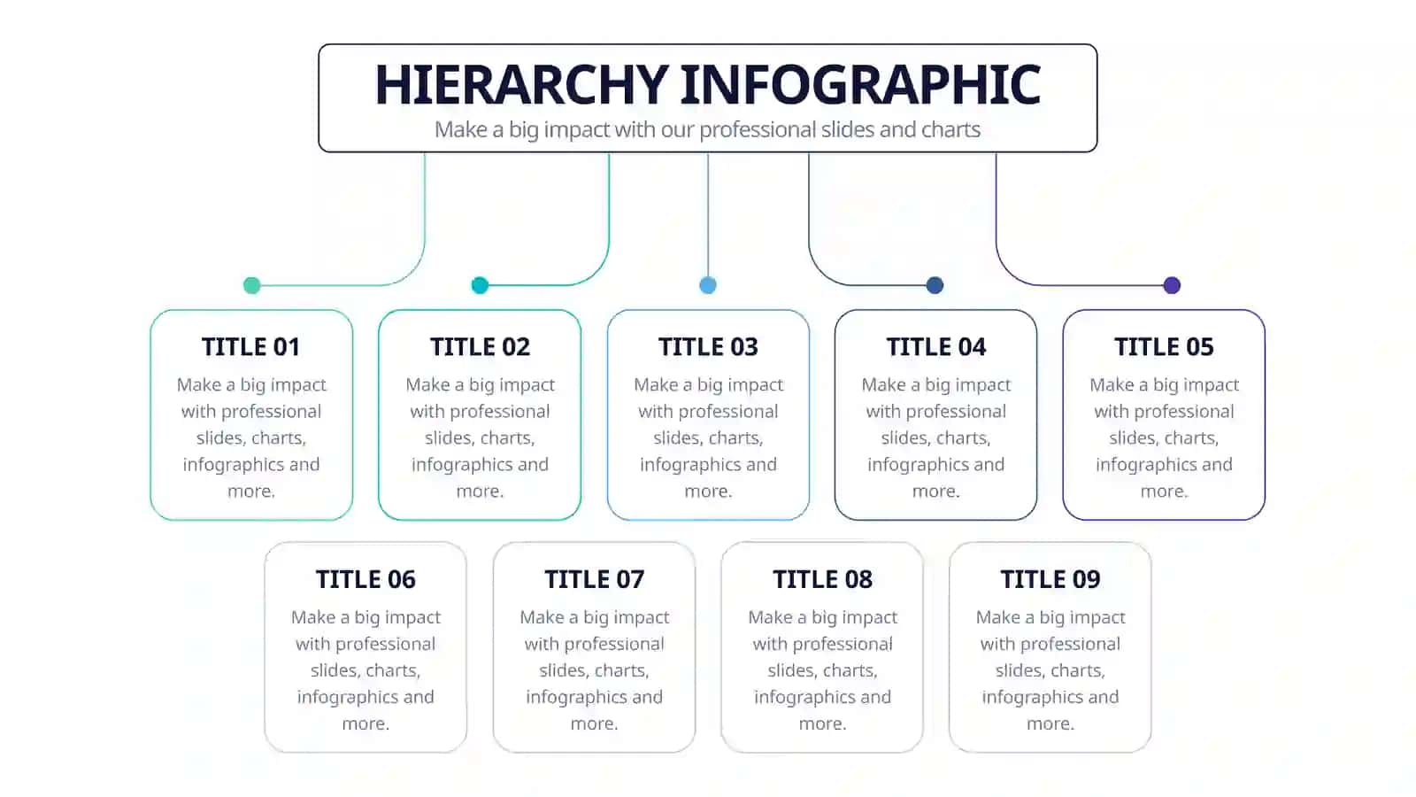 HIERARCHY INFOGRAPHIC 4