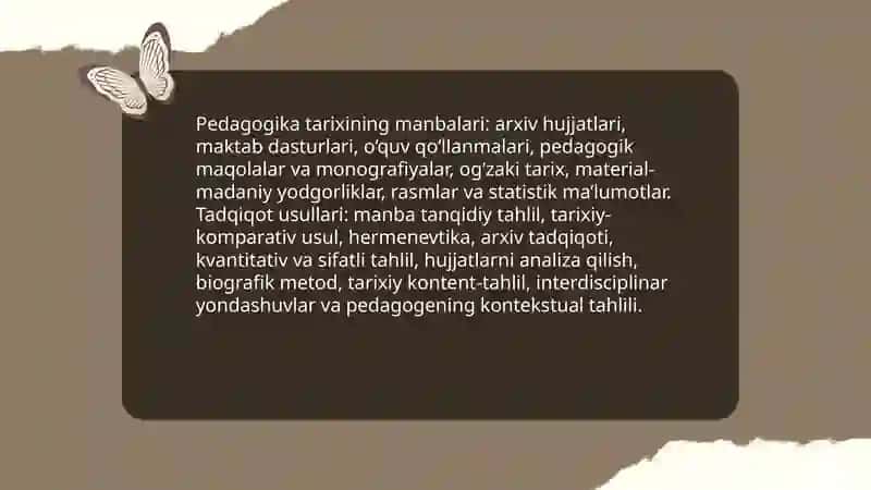 Pedagogika nazariyasi va uning tarixi 4
