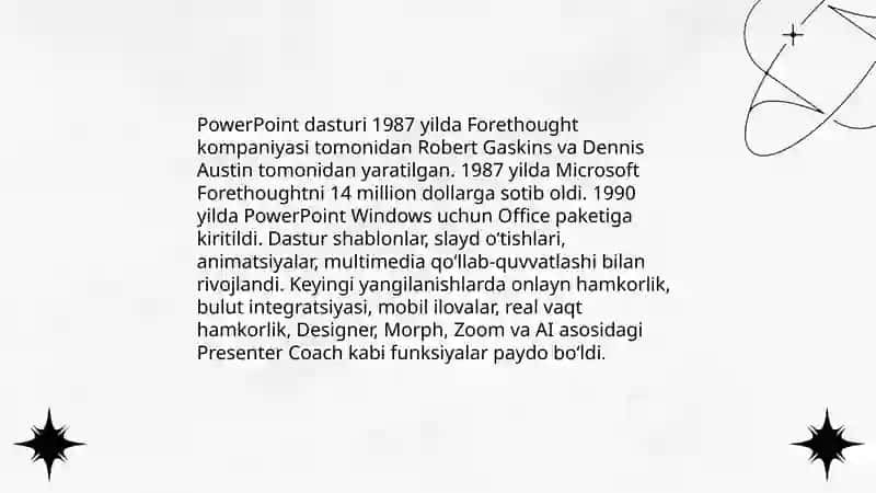 Microsoft PowerPoint 4