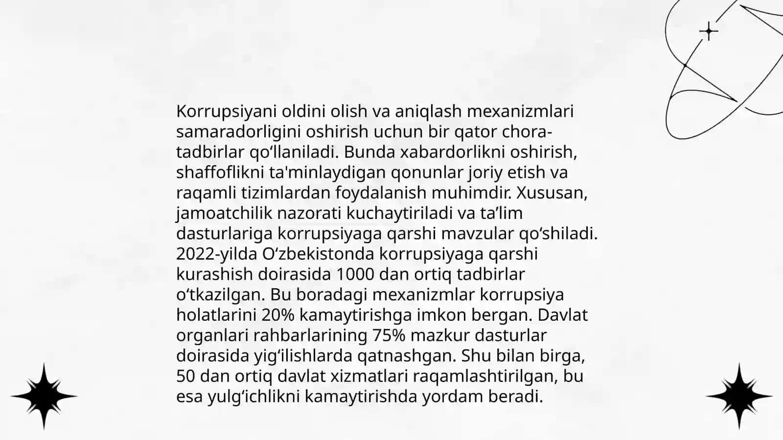 Korrupsiyaga qarshi kurashish to'g'risida qonunchilik 4