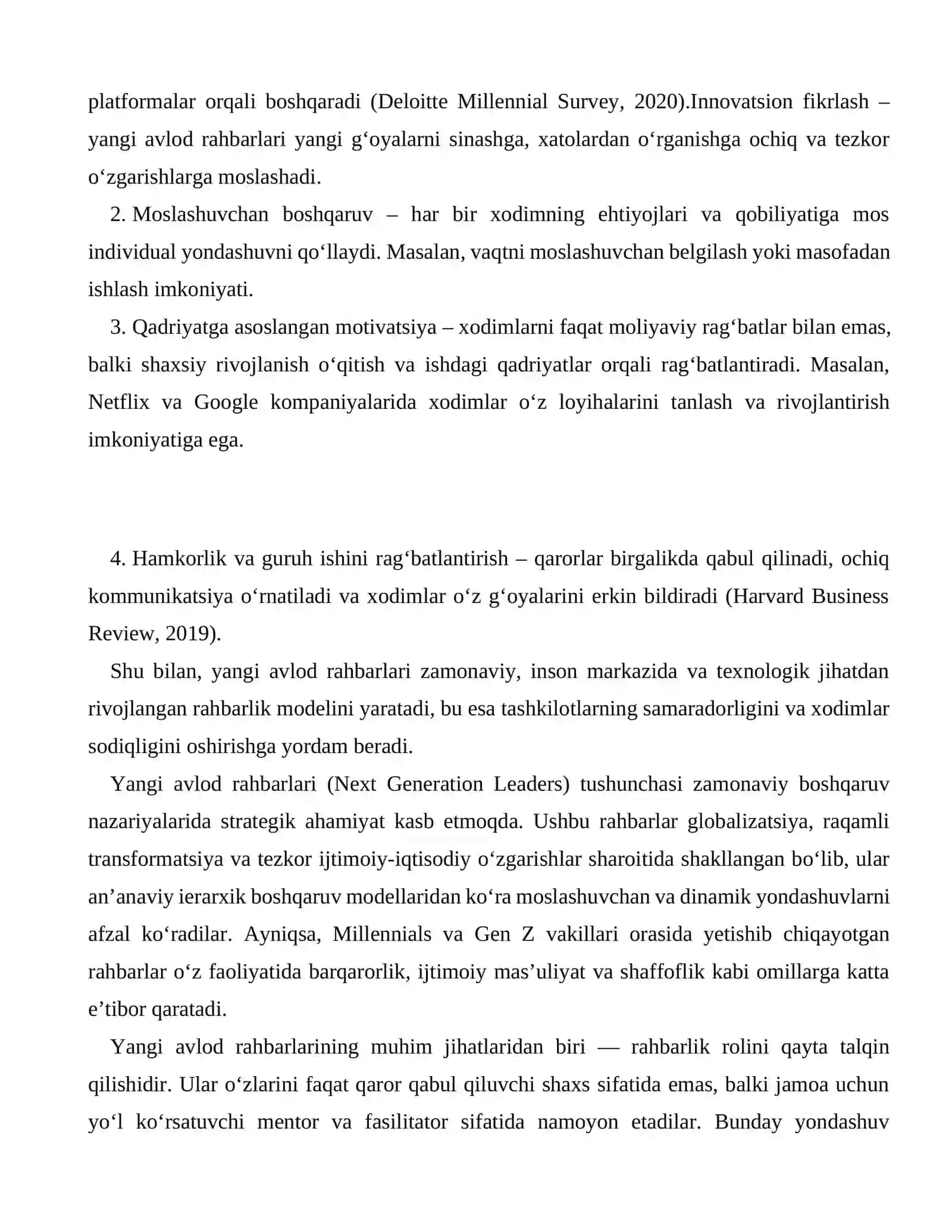 YANGI AVLOD RAHBARLIGI VA INSON RESURSLARINI BOSHQARISHNING NAZARIY ASOSLARI 4