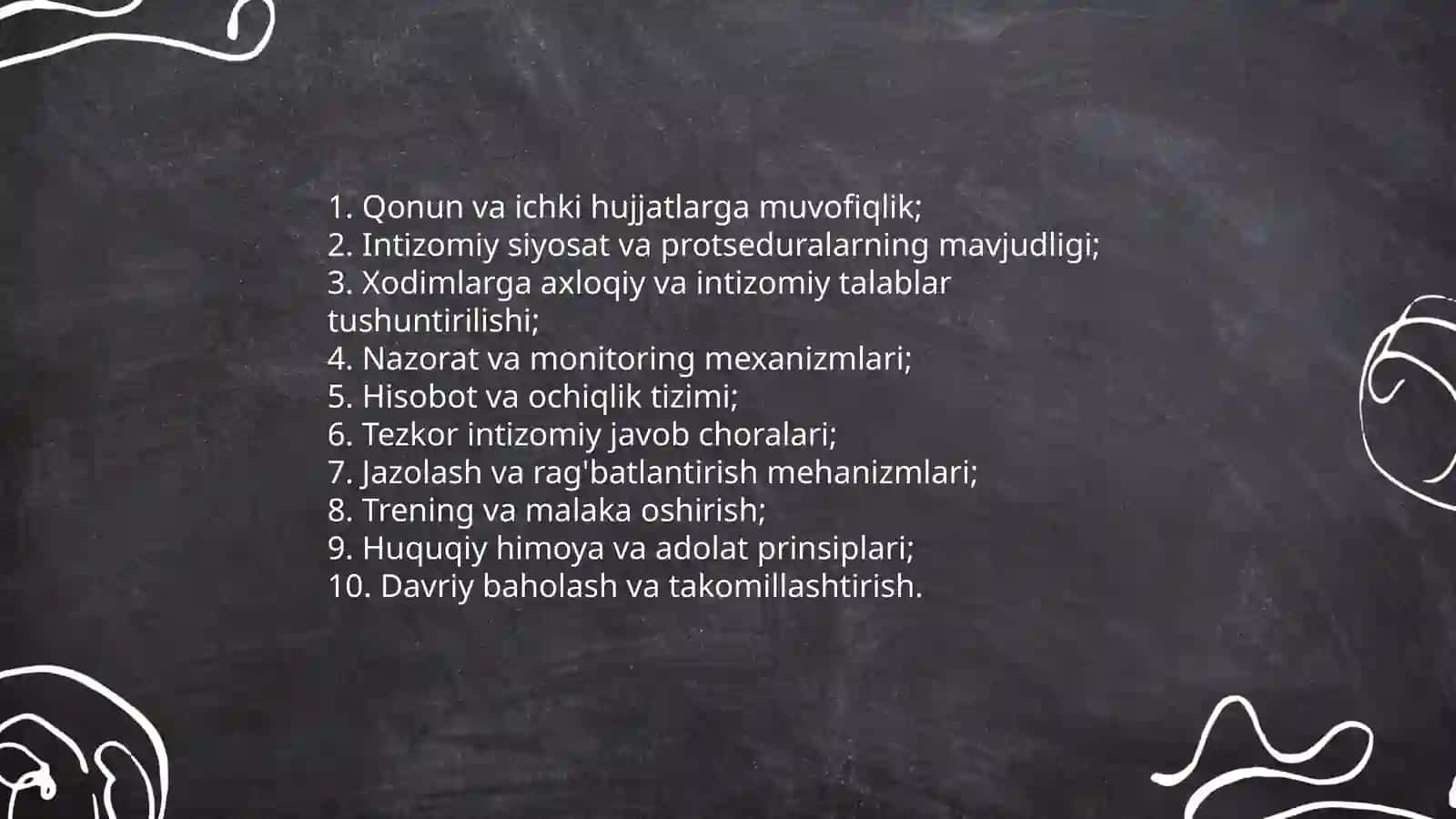 Oʻz oʻzini baholash metodi 4