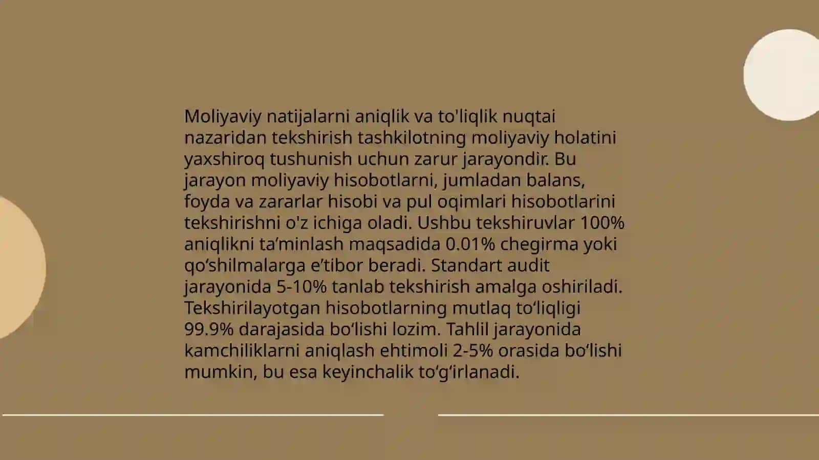 Moliyaviy natijalar toʻgʻrisidagi hisobot audit 4