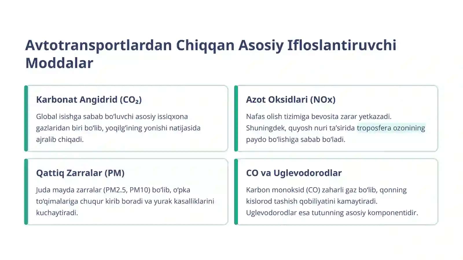 Ekologiya fanidan prezentatsiya 4
