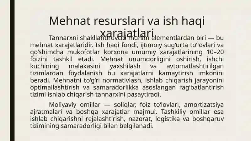 Qurilish materiallari, buyumlari vakonstruksiyalari tannarxi 4