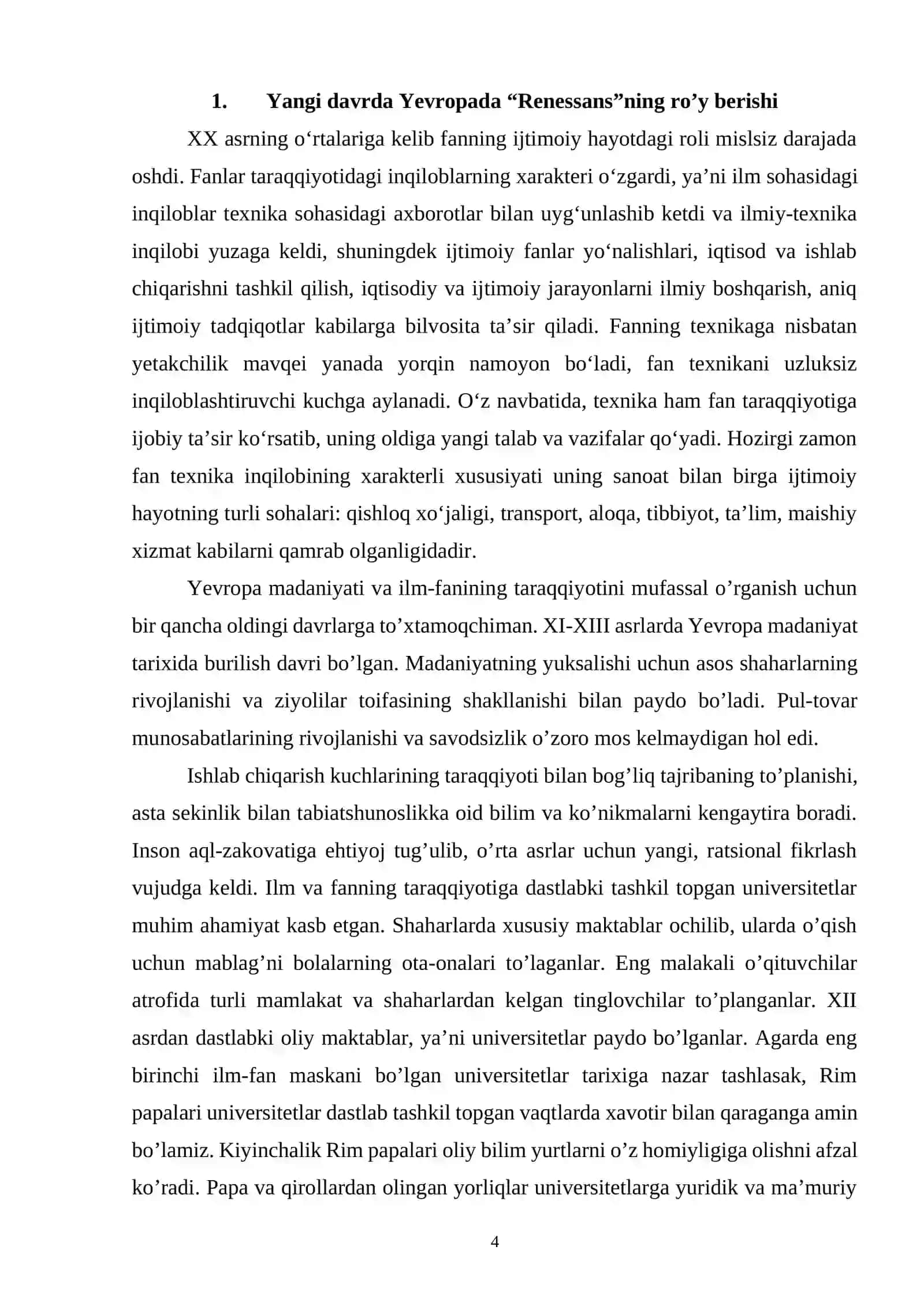 XVIII–XIX asrlarda Yevropada fan va texnikaning rivojlanishi 4