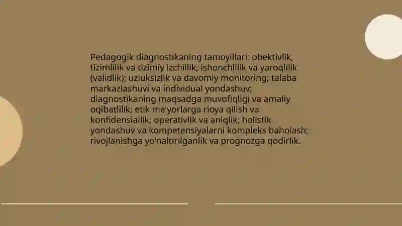 Pedagogik diagnostika 4