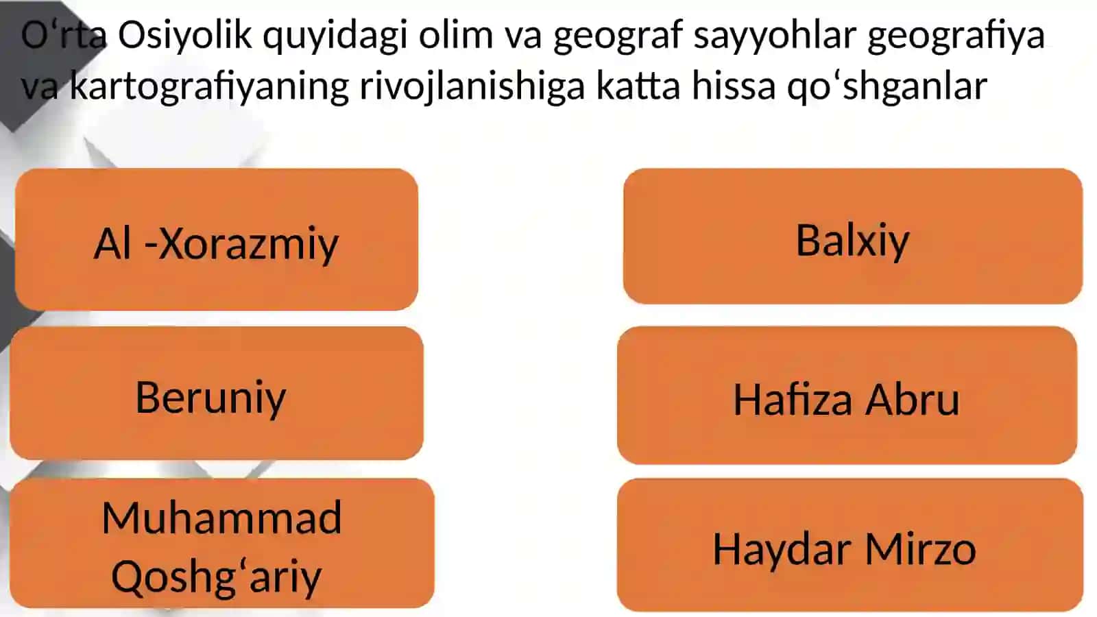 Oʻrta Osiyo geografik va kartografik tadqiqotlari 4