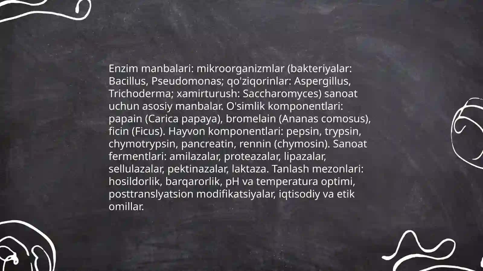 Fermentli preparatlar ishlab chiqarish texnologiyasi 4