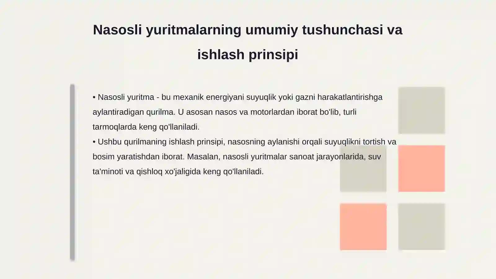 Nasosli yuritma 4