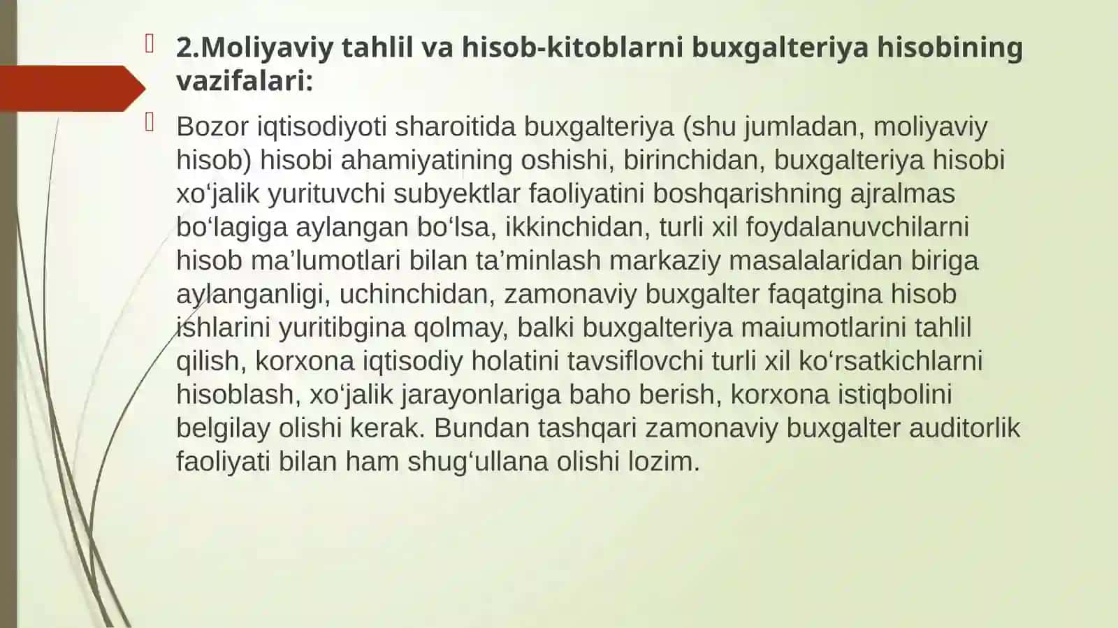 Buxgalter mutaxassisning kasbiy ko’nikmalari 4