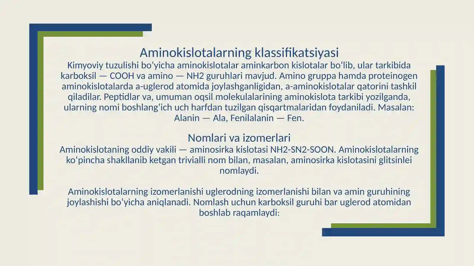 α-Aminokislotalar 4