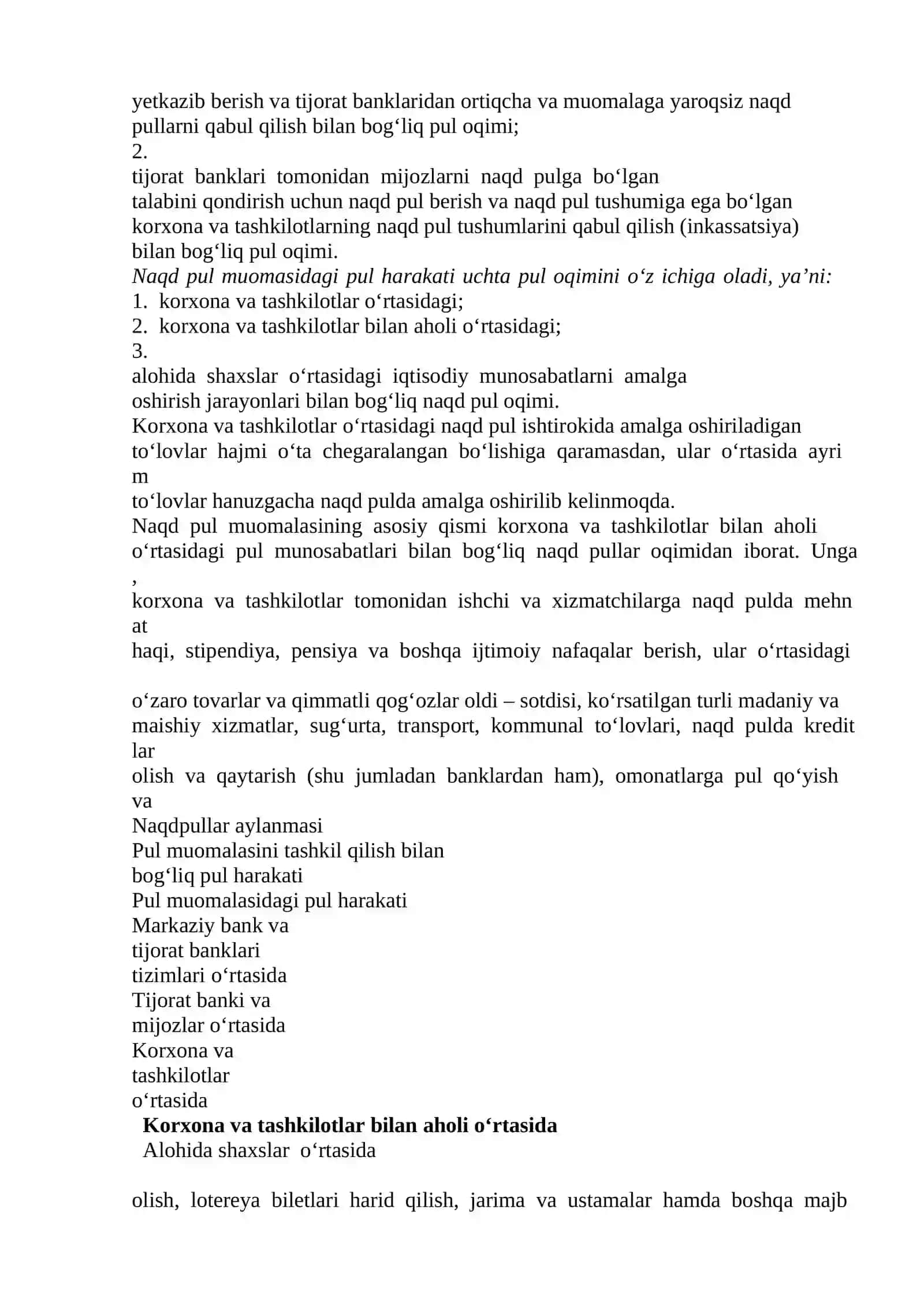 Pul aylanmasi vа uning tuzilishi 4