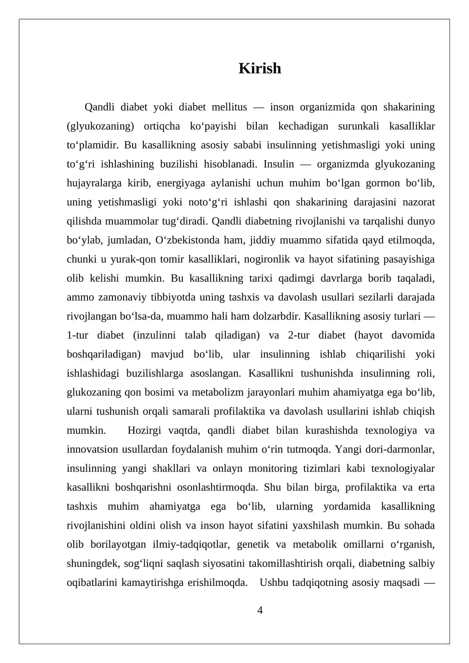 Qandli Diabet 4
