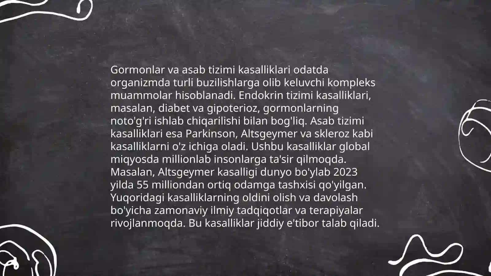 Ruhiy va asab tizimi kasalliklari kelib chiqish mexanizmlari 4