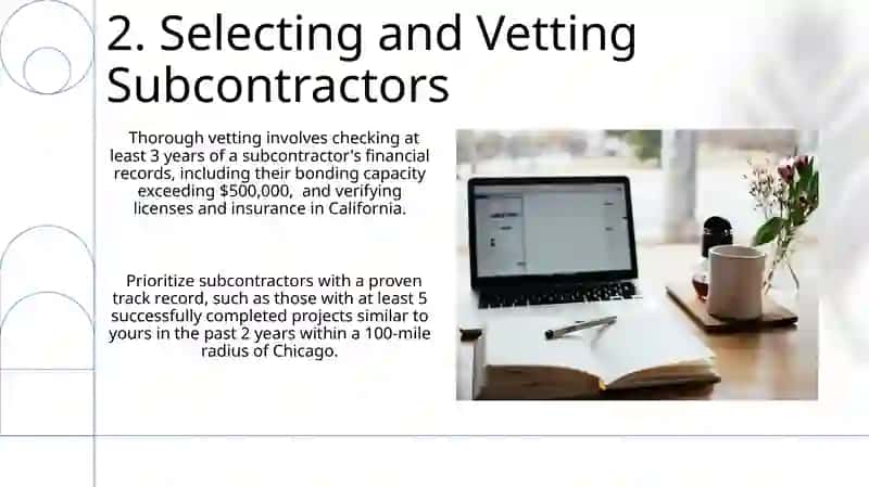 On site subcontractors 4