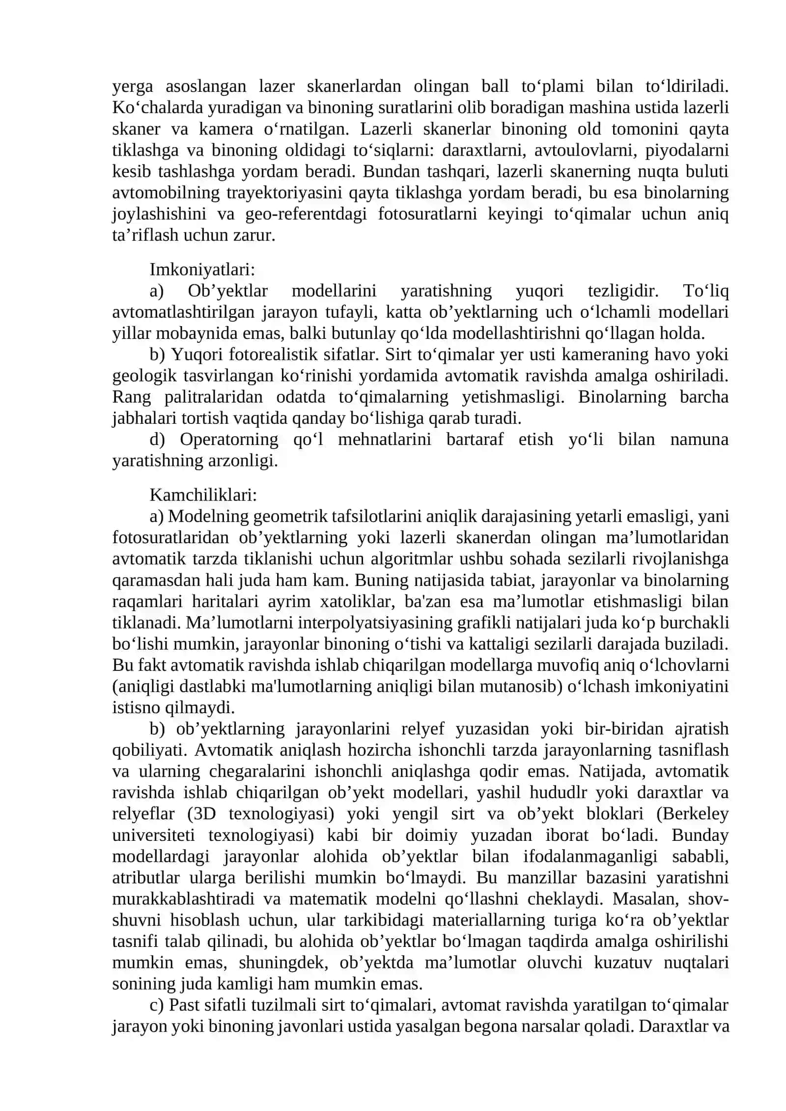Ob’yektlarning uch o‘lchamli modellarini yaratish uchun asosiy strategiyalar 4
