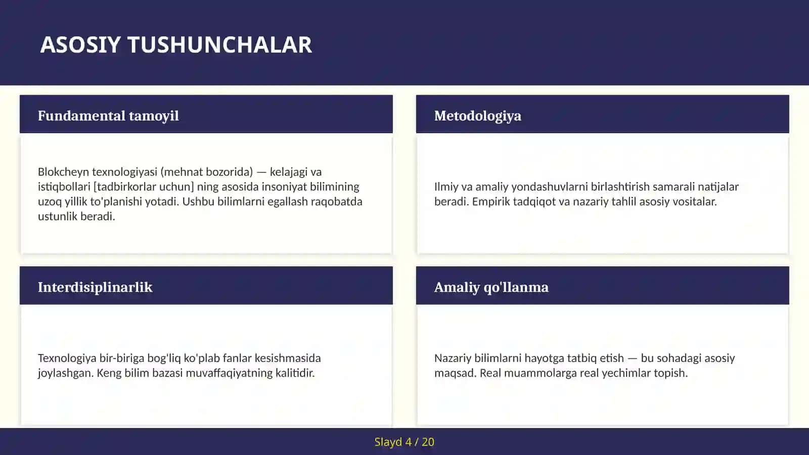 BLOKCHEYN TEXNOLOGIYASI (MEHNAT BOZORIDA) — KELAJAGI VA ISTIQBOLLARI [TADBIRKORLAR UCHUN] 4
