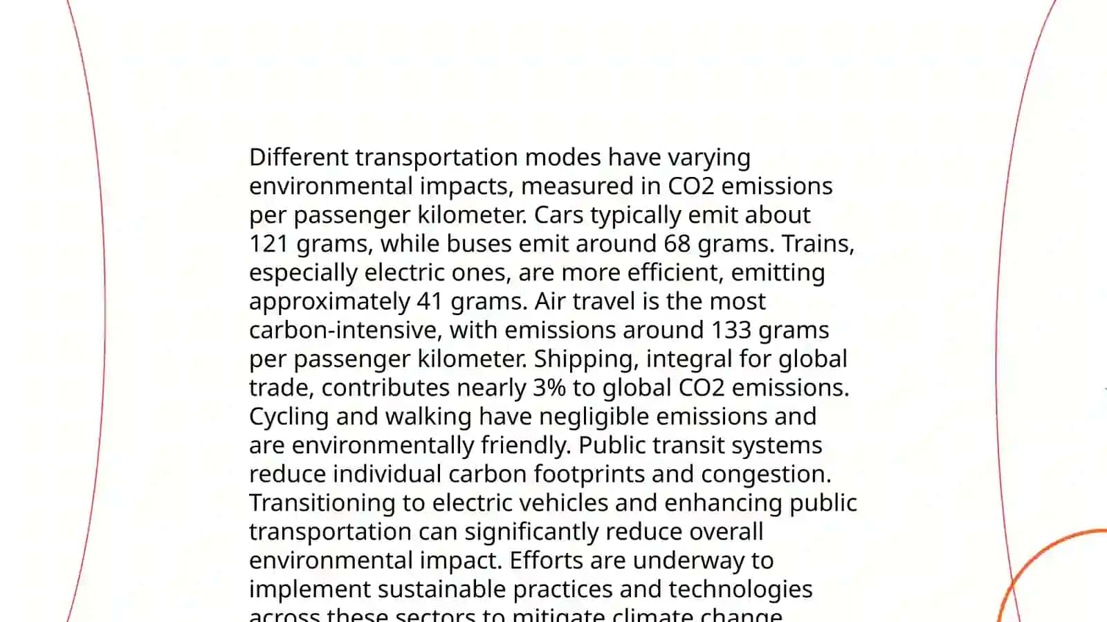Public Transport Efficiency 4