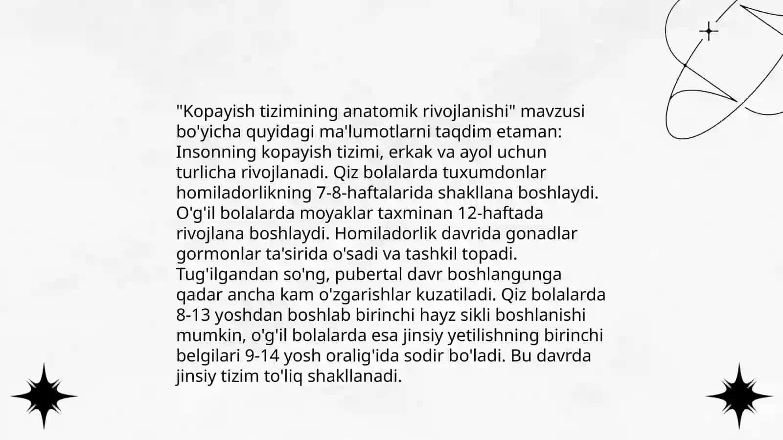 Kopayish jinsiy organlarining taraqqiyoti 4