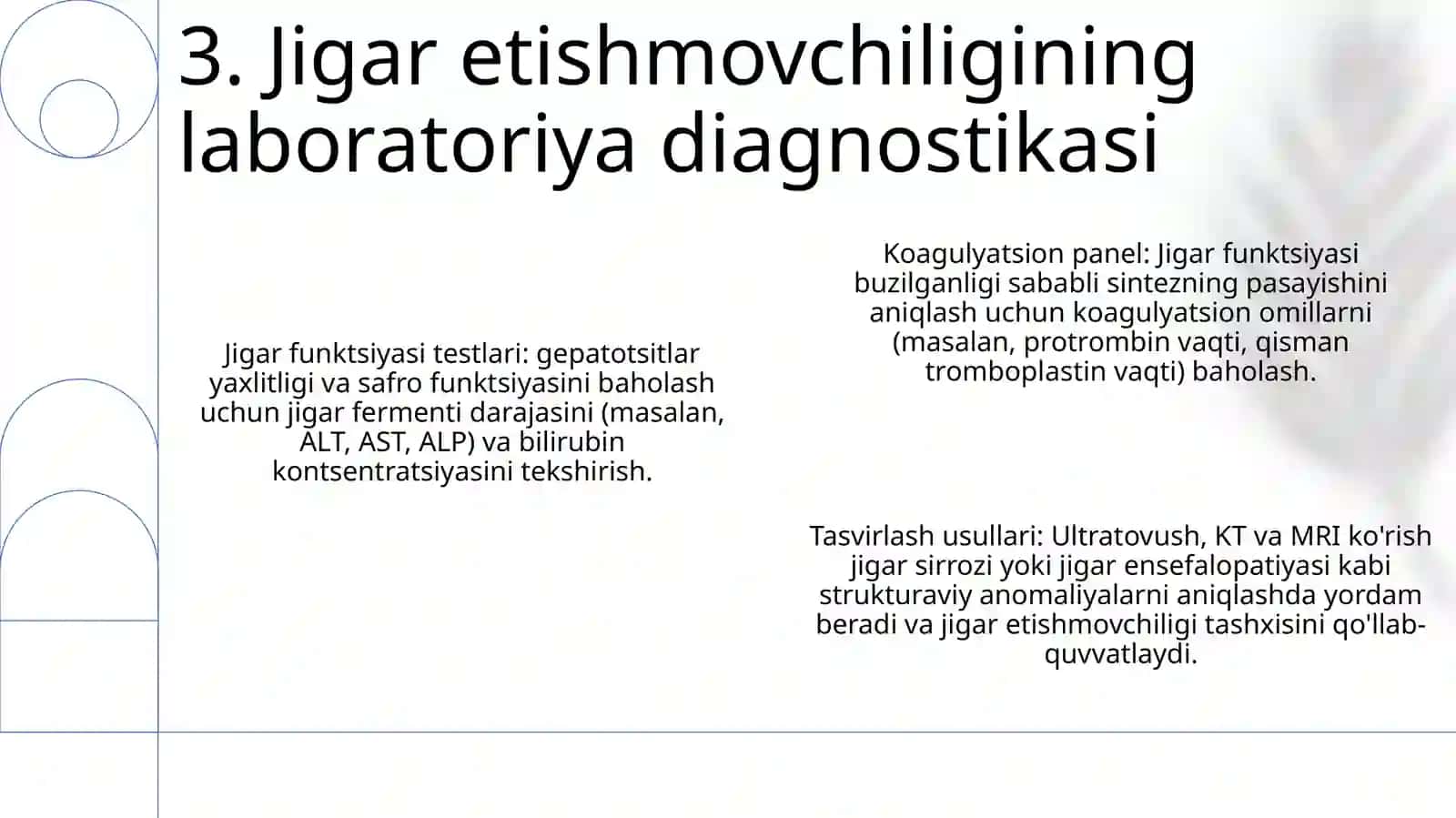 Jigar -Hujayra Yetishmovchiligi Va Jigar Komasi Vujudga Kelishining Biokimyoviy Mexanizmlari Va Tashxisi 4