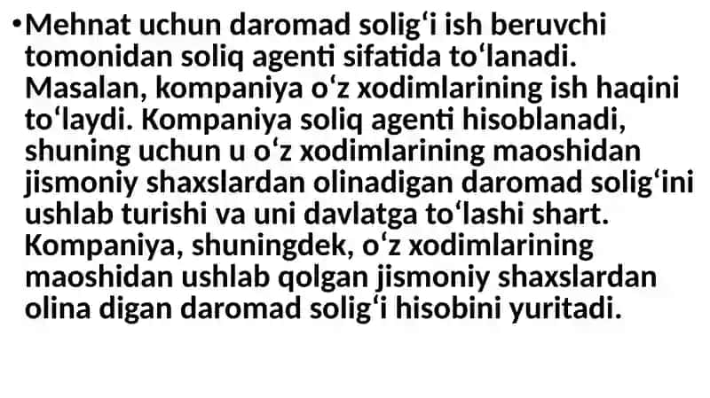 JISMONIY SHAXSLARDAN OLINADIGAN DAROMAD SOLIG‘I 4