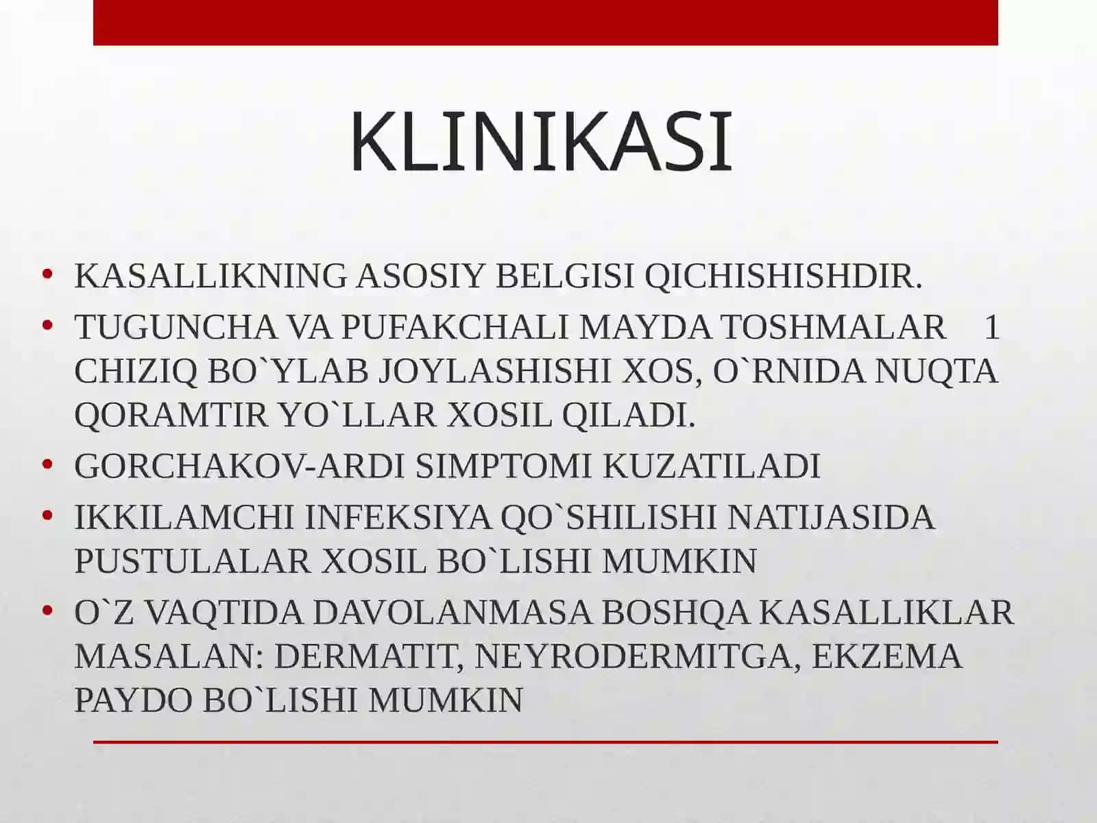 TERINING PARAZITAR KASALLIKLARI 4