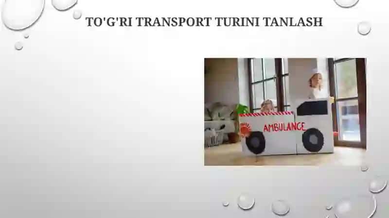 Bemor bolalarni transportirovka qilish bemor xonasini sanitariya qilish 4
