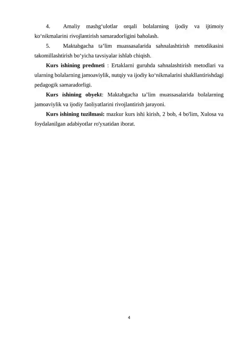 Maktabgacha taʼlim muassasasida sahnalashtirish faoliyatini tashkil etish metodlari 4