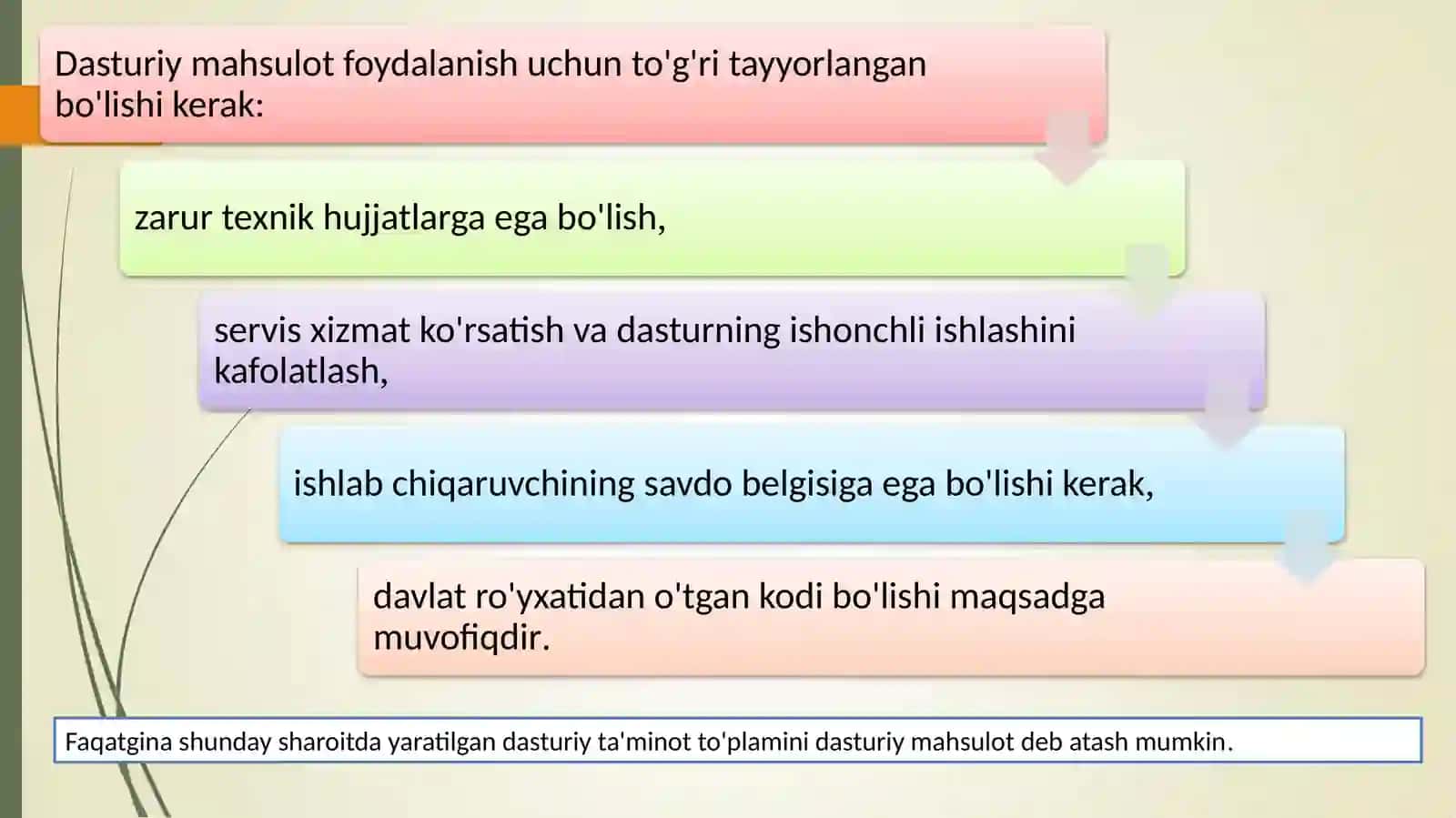 Iqtisodiy vazifalarni yechishda qo‘llaniladigan dasturiy mahsulotlar tasnifi va vazifalari 4
