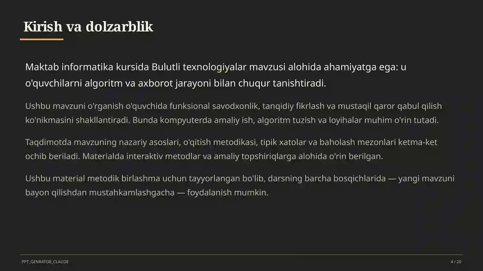 Bulutli texnologiyalar (11-sinf) 4