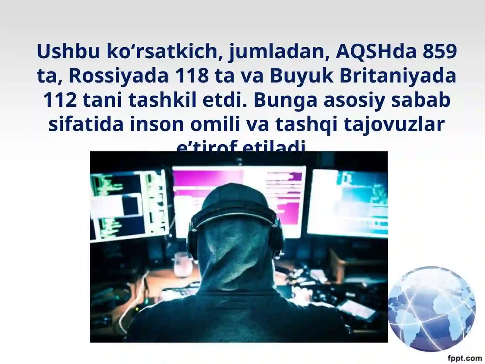 Axborot xavfsizligi tushunchasi va samaradorligi ko‘rsatkichlari 4