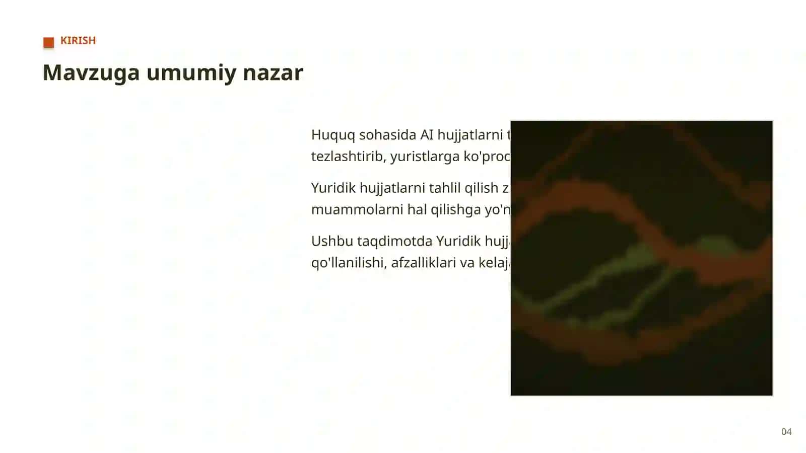 Yuridik hujjatlarni tahlil qilish 4