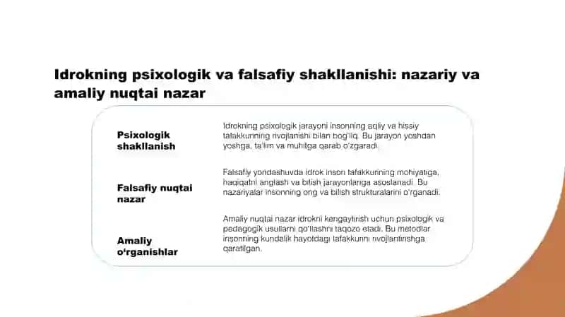 Ppsixologiya fanidan slayd 4