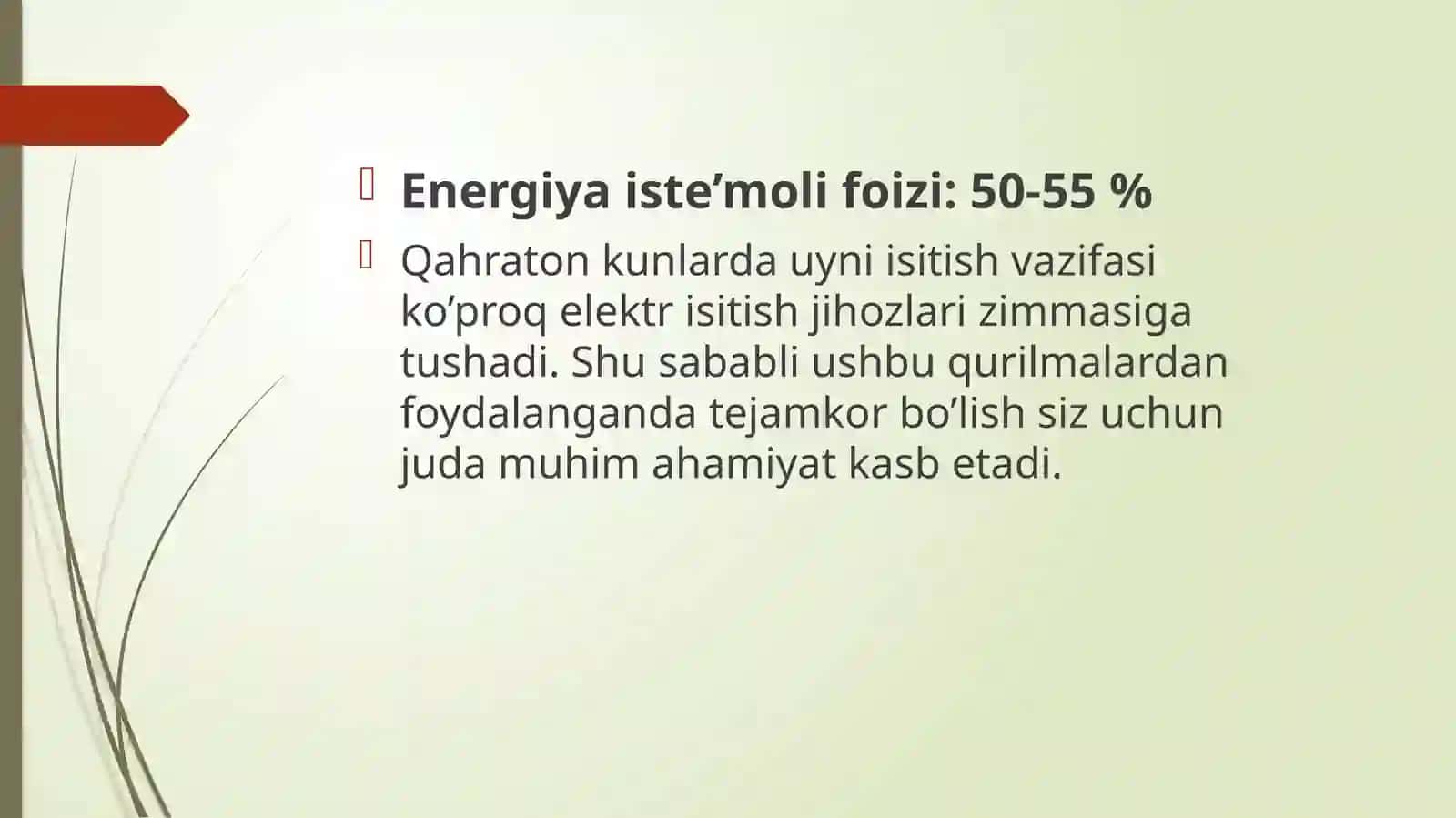 Elektr Mexanika Tizimlarida Energia Tejamkorligi Fanidan Mustaqilishi 4