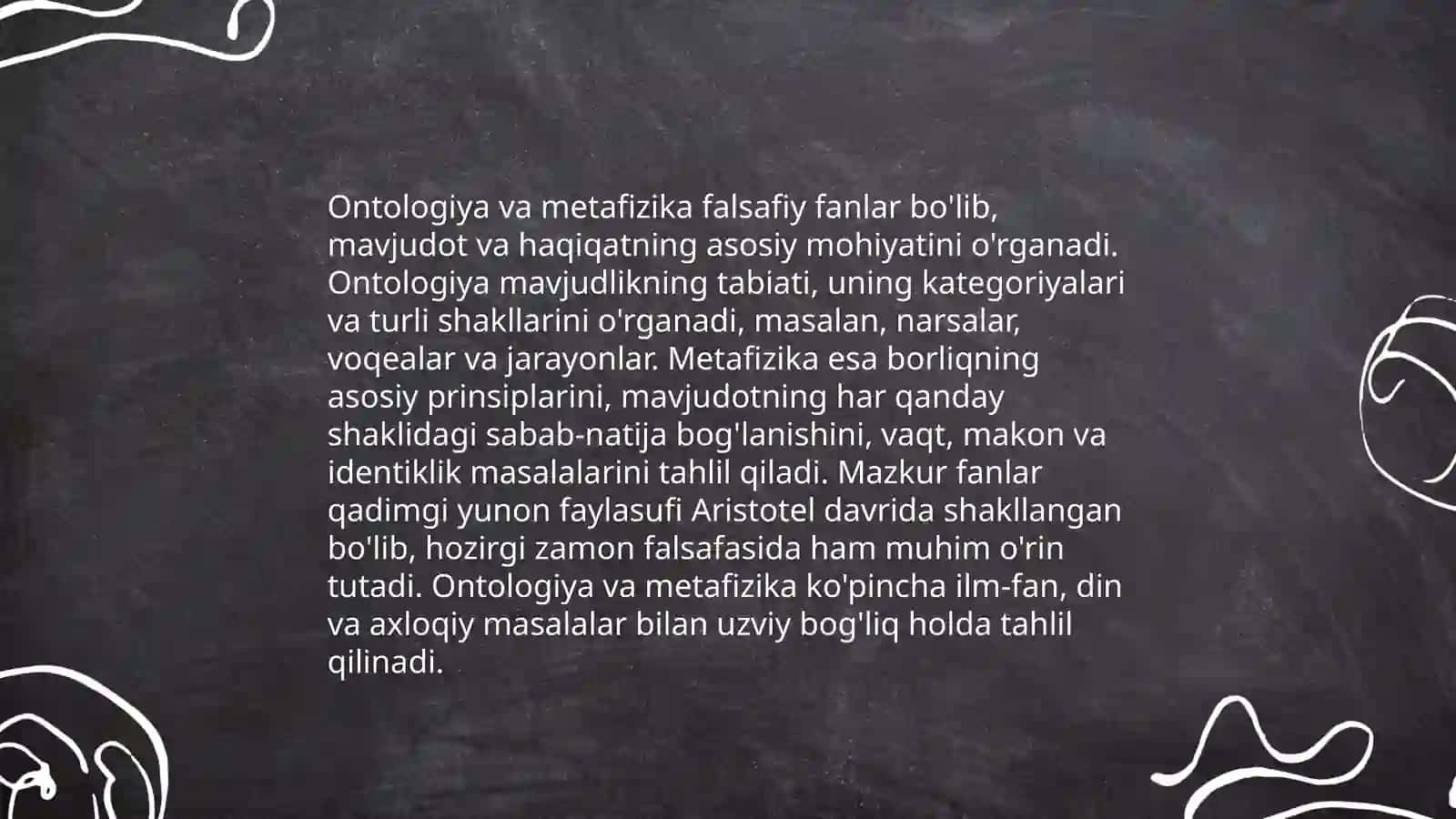 Borliq (ontologiya) va rivojlanish falsafasi 4