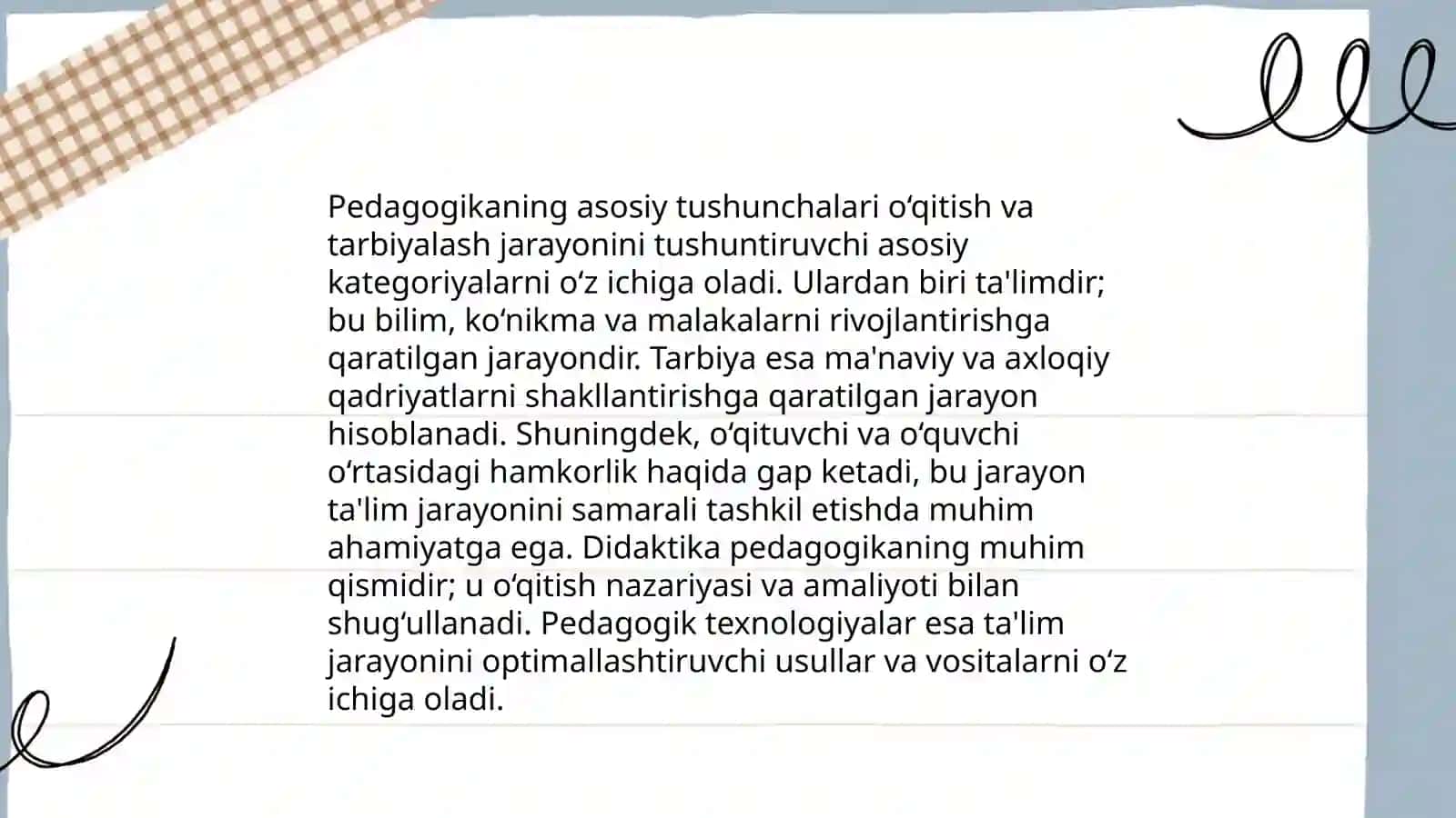 Pedogok kasbining mohiyati 4