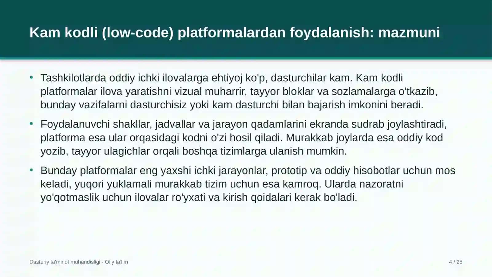 sayyohlik agentliklarida kam kodli low code platformalardan foydalanish 4464 4