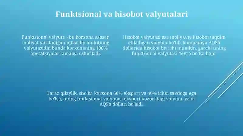 Xorijiy valyuta operatsiyalari hisobi 4