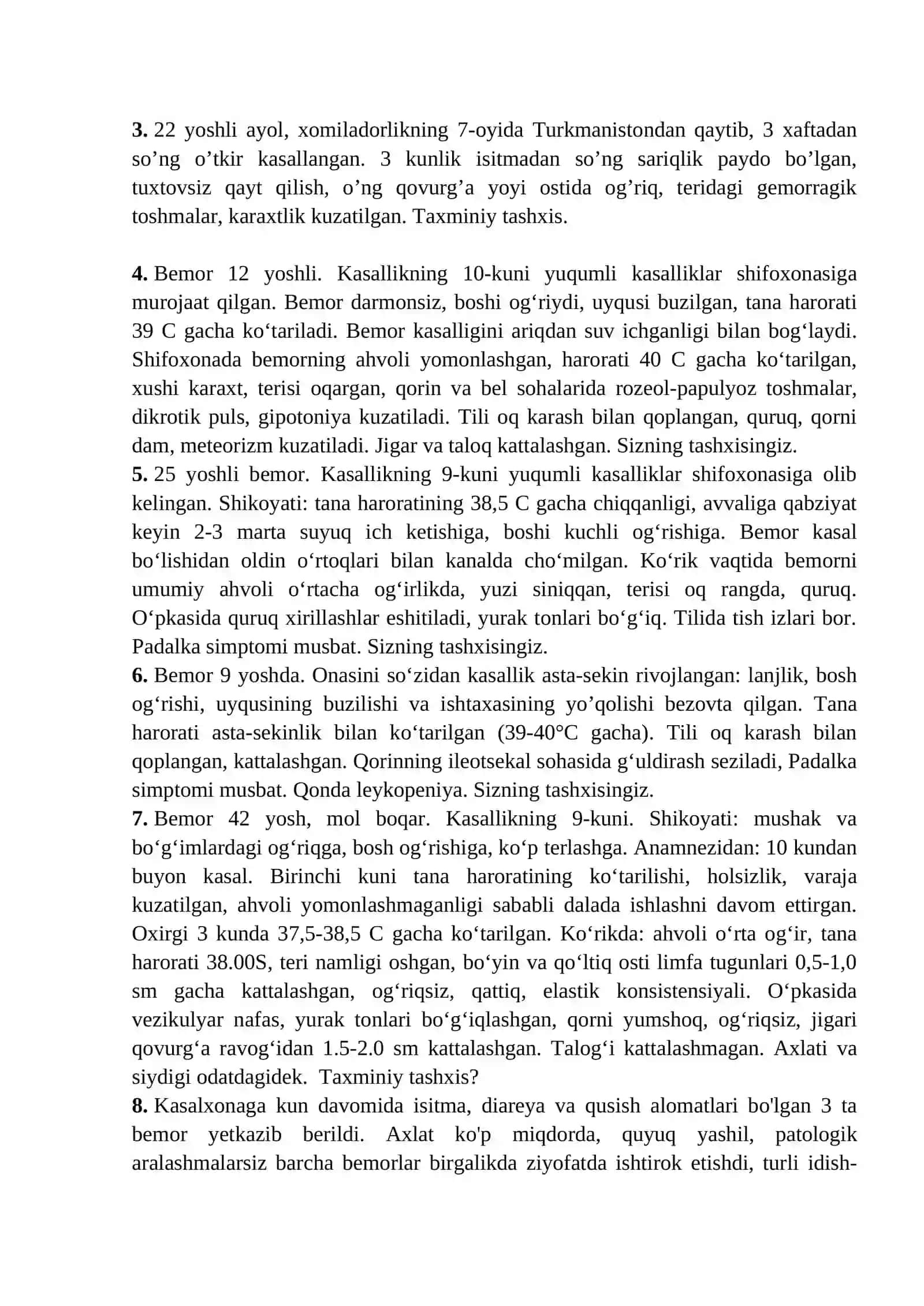 Salmonellyoz va Vabo Davosi 4
