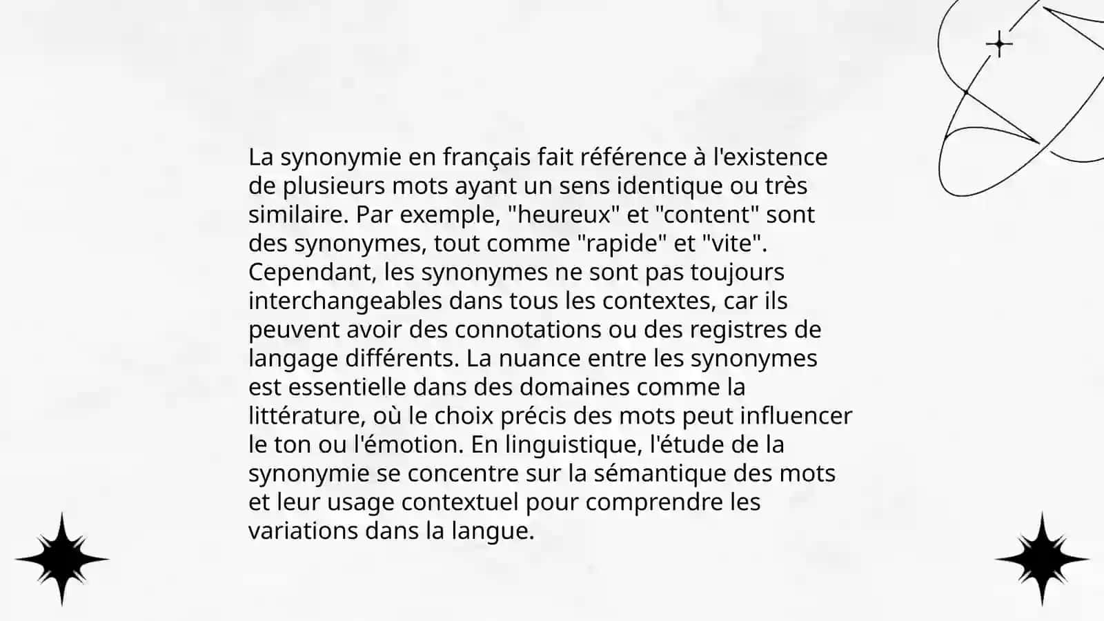 Relations lexiques 4