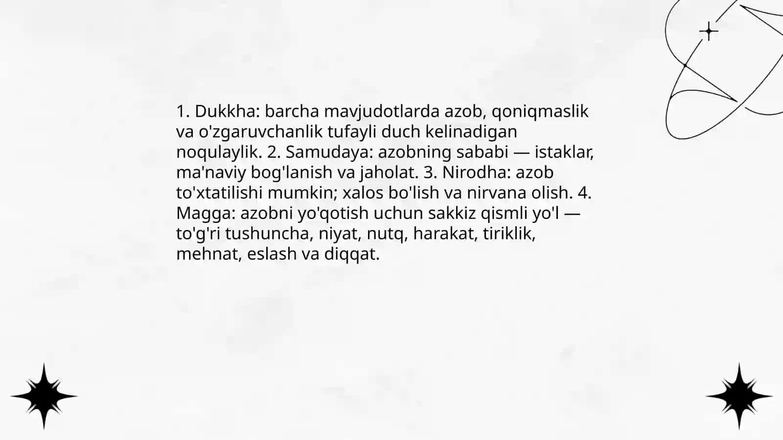 Buddaviylik dini talimoti 4
