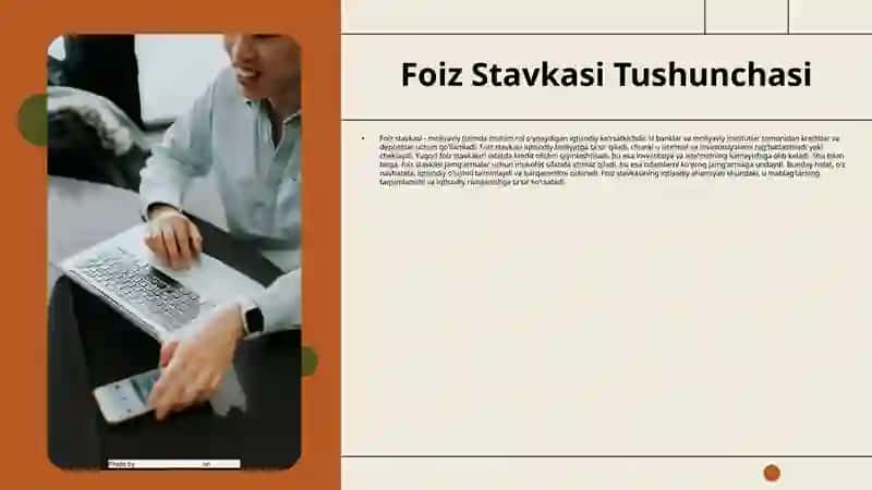 Foiz stavkasi va jamgʻarish 4