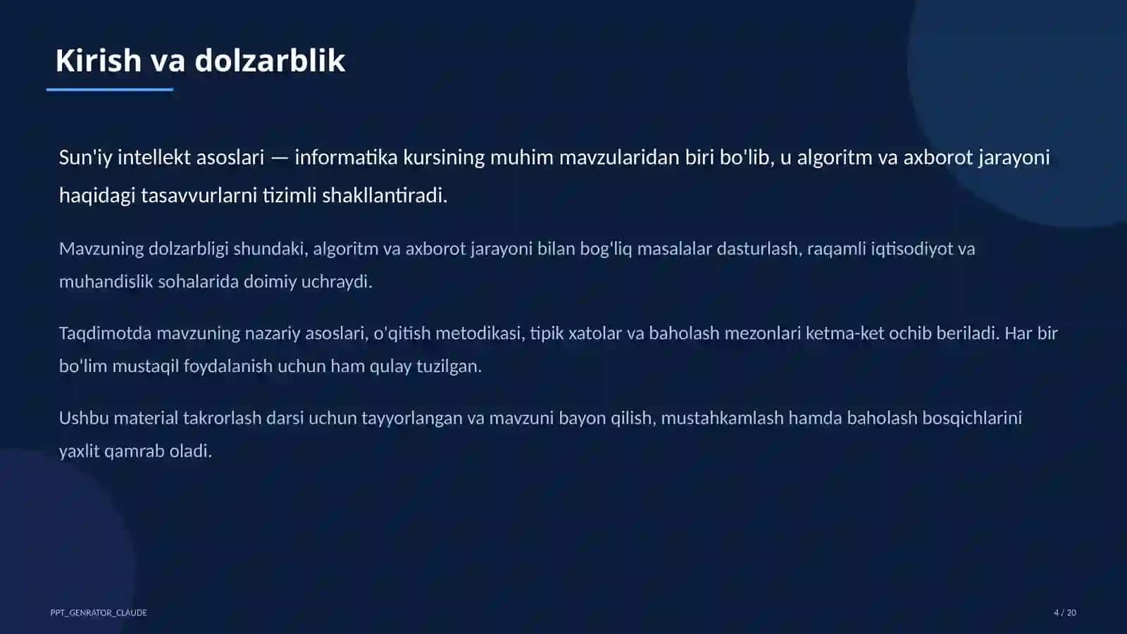 Sun'iy intellekt asoslari (10-sinf) 4