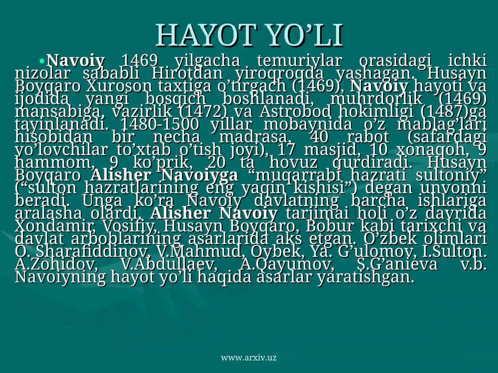Alisher Navoiy 4