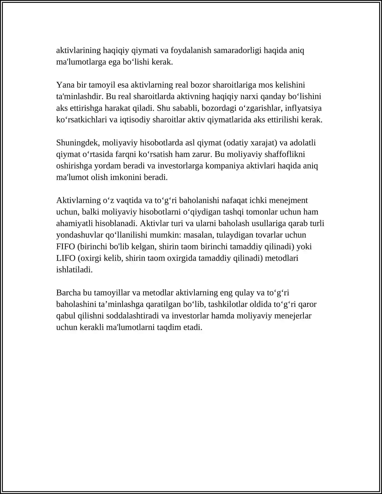 KAPITAL AKTIVLARNI BAHOLASH MODELI 4